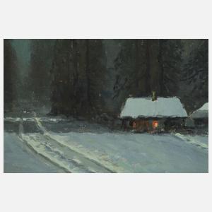 Wiktor Korecki, Winterlandschaft
