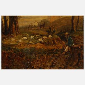 Landschaft mit Hirten