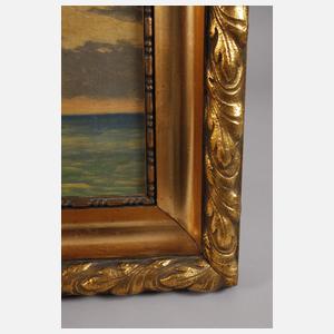 Krause, Segelboot im Abendlicht