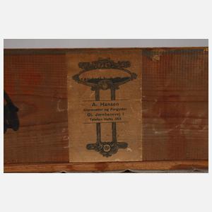 Krause, Segelboot im Abendlicht