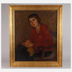 Mathilde Kummer-Kroell, Selbstbildnis