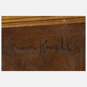 Mathilde Kummer-Kroell, Selbstbildnis