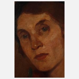 Mathilde Kummer-Kroell, Selbstbildnis