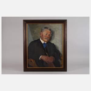 Mathilde Kummer-Kroell, attr., Herrenportrait