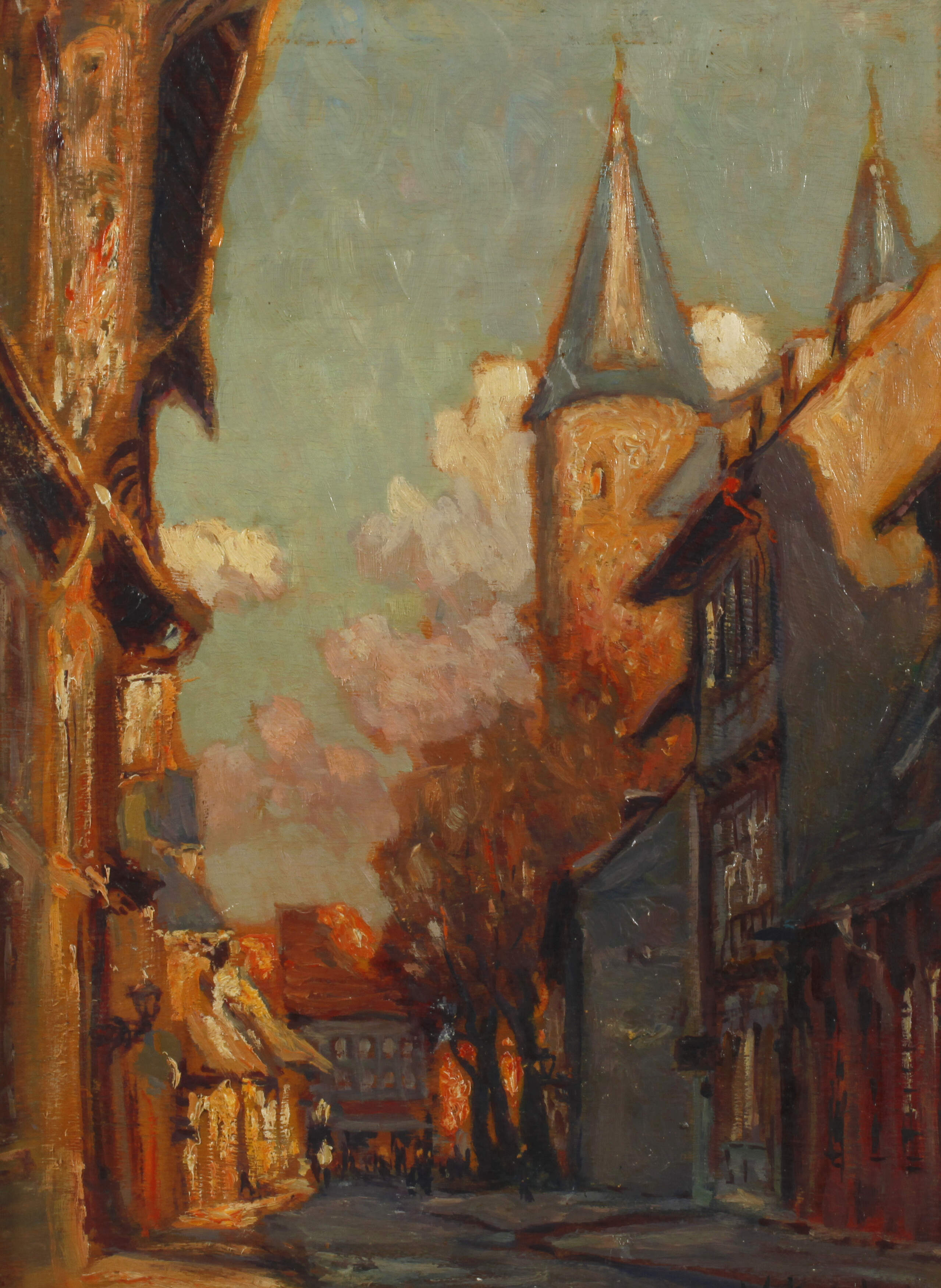 Walter Kuphal, Mittelalterliche Stadtecke