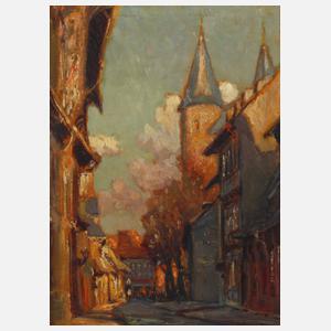 Walter Kuphal, Mittelalterliche Stadtecke