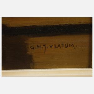 G. H. J. v. Latum, Gemüsestillleben