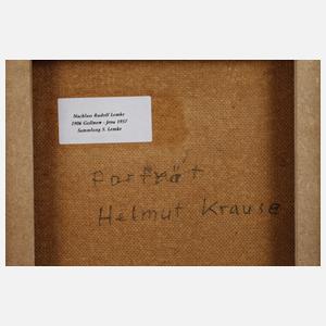 Prof. Dr. Rudolf Lemke, attr., Portrait Helmut Krause