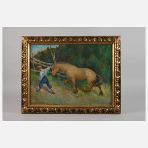 Olav Mejdell, Auf der Pferdekoppel