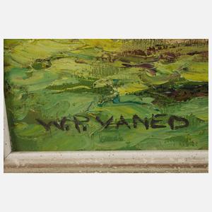 Prof. Walter Prescher van Ed, "Frühling im Schlosspark"