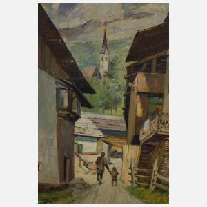 Hans Proquitté, Romantisches Alpendorf