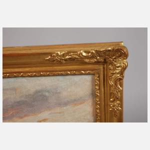 Emil Rau, Sommerabend am Dorfrand