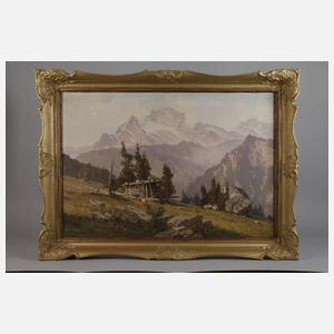 Ernst Carl Walter Retzlaff, Alpenlandschaft