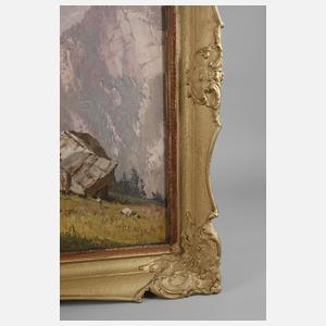 Ernst Carl Walter Retzlaff, Alpenlandschaft