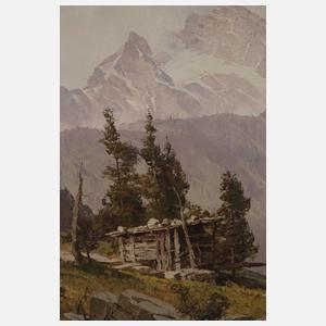 Ernst Carl Walter Retzlaff, Alpenlandschaft