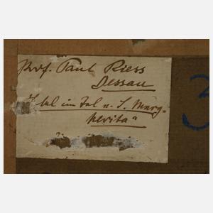 Paul Riess, Italienisches Bergdorf