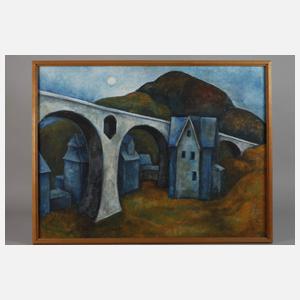 Bernd Rückert, attr., Motiv aus Lauscha