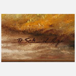 Rudi Schneiderbanger, See im Gebirge