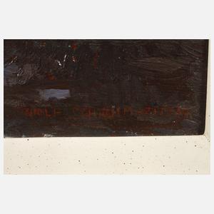 Prof. Rudolf Schramm-Zittau, "Hühnerhof"