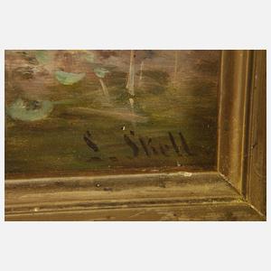 Ludwig Skell, Rotwild am See