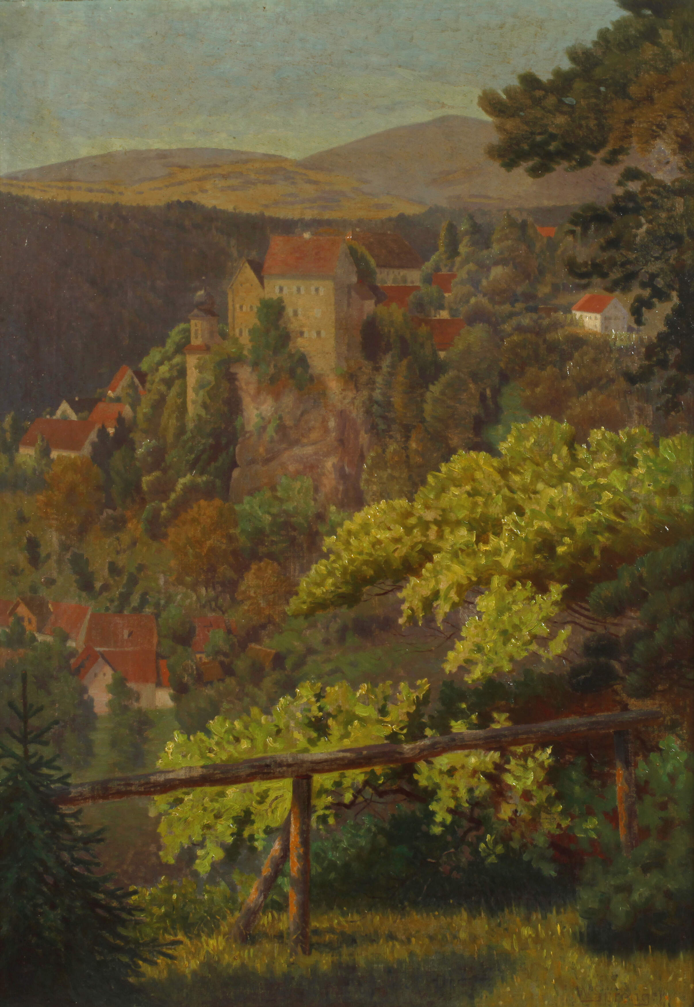 Wilhelm Sprenger, Burg Egloffstein