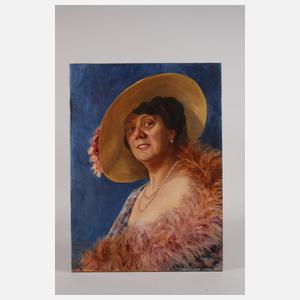 Hedwig Marcella Störck, Art déco-Damenportrait