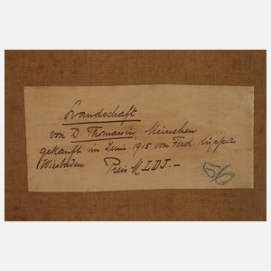 Désiré Thomassin, Begegnung vor dem Dorf