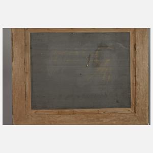 Paul Unbereit, Bauernhaus mit Garten