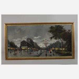 Antonio de Vity, Pariser Straßenszene