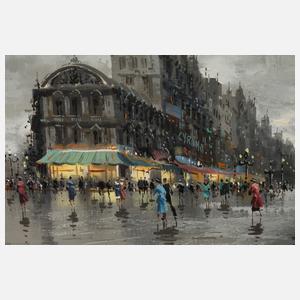 Antonio de Vity, Pariser Straßenszene