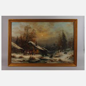 Th. Wagner-Valentin, Beim Hufschmied