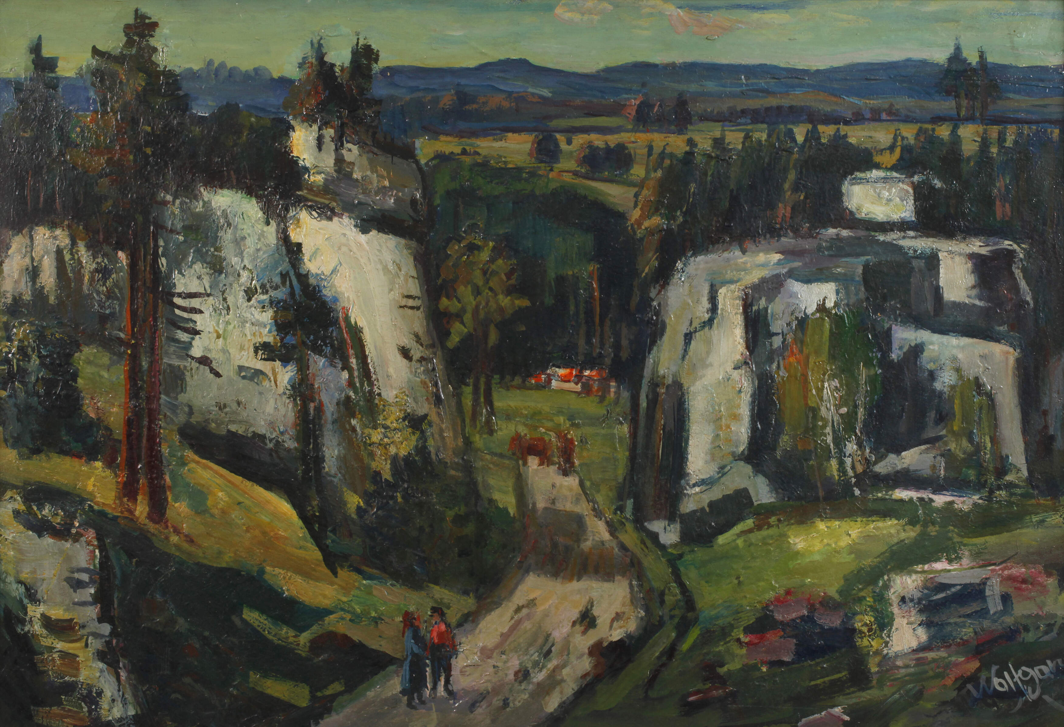 Alexander Wolfgang, Gebirgslandschaft