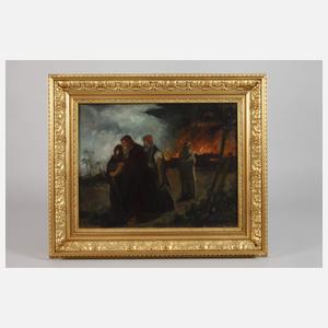 Otto Wolf-Oschatz, Die Flucht des Lot