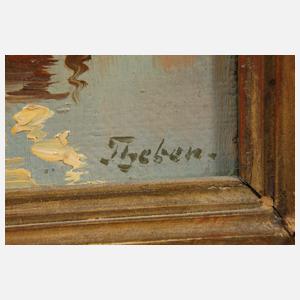 Carl Wuttke, Segelboote vor Theben