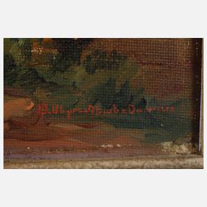 Hochzeitsfest vor der Kirche