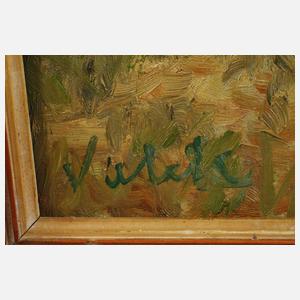 Drei Mädchen beim Picknick im Park