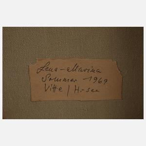 "Lena-Marina am Strand von Vitte"