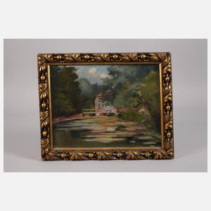 Idyllische Flusslandschaft