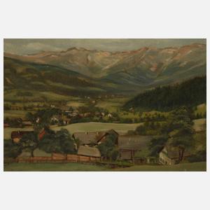 Sommerliche Gebirgslandschaft