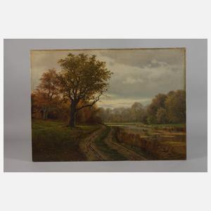 Herbstliche Flusslandschaft