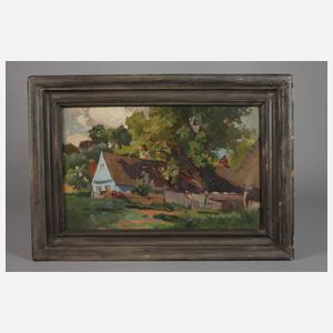 Sommerlicher Bauernhof