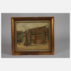 Ansicht Burgplatz in Braunschweig