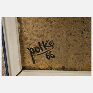 Polke, Expressive Komposition