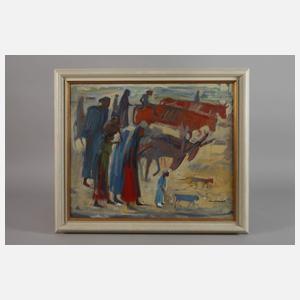 Auf dem Weg zum Markt