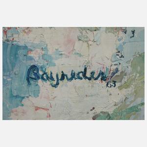 Expressiver Blumentopf