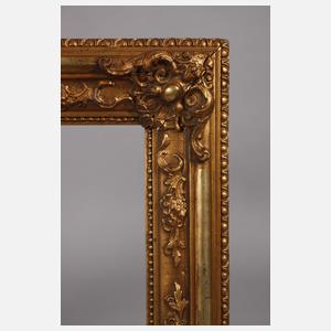 Klassizistischer Goldstuckrahmen