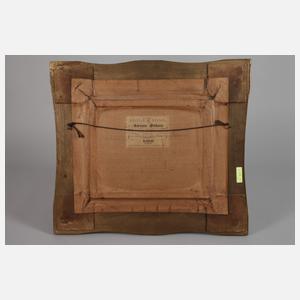 Zwei Goldstuckrahmen