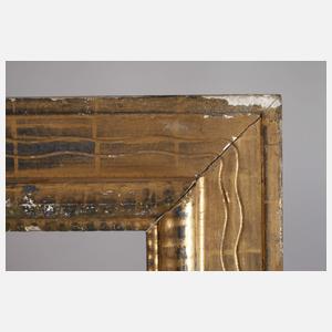 Quadratischer Jugendstilrahmen