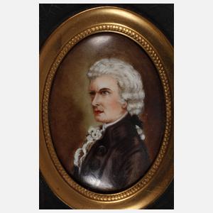 Vier Miniaturportraits