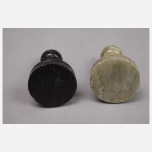 Schachspiel Steinschnitzerei